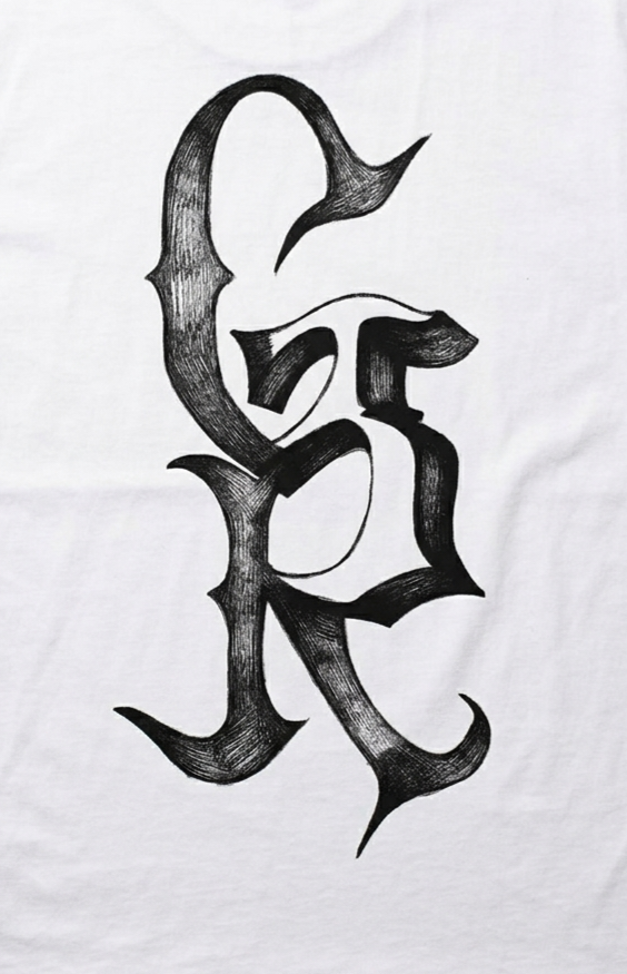 GR3 Monogram Tee – White